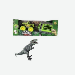 Игровой набор Plan of catching Dino Машина с динозавром в клетке