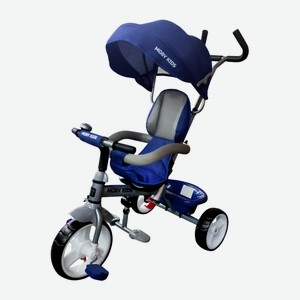 Велосипед трехколесный Moby Kids Blitz 3 в 1 синий