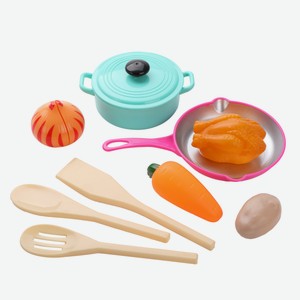 Игровой набор посуды и продуктов Mary Poppins 10 предметов