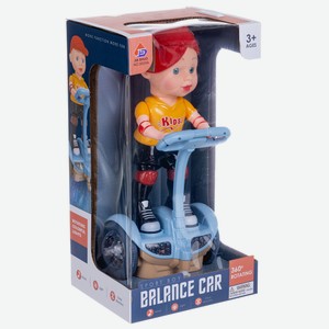 Кукла Balance car Макс на гироскутере со световыми и звуком