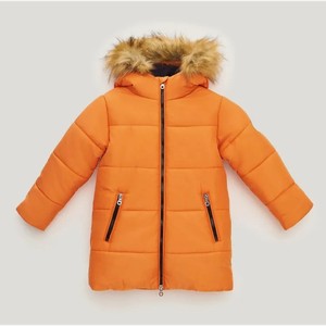 Куртка зимняя для мальчика Hola, оранжевый (116)