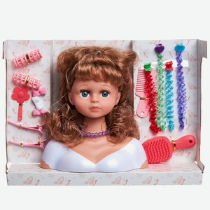 Кукла-модель Molly&Lolly блондинка для создания причесок