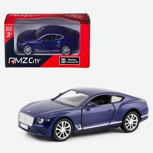 Легковой автомобиль Uni-Fortune «RMZ City The Bentley Continental GT» металлический 1:32, синий
