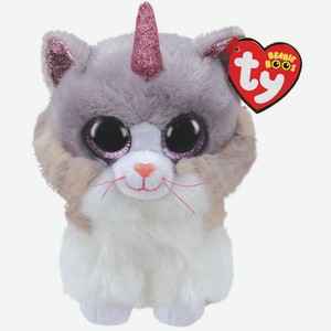 Мягкая игрушка TY «Ашер кошка с рогом» 25 см