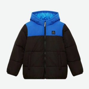 Куртка демисезонная для мальчика Hola, черный с синим (122)