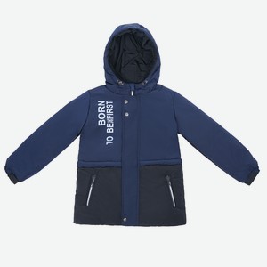 Куртка для мальчика Bonito kids, синяя (134)