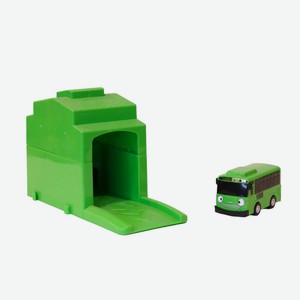 Игровой набор Play Kingdom Автобус с гаражом Tayo