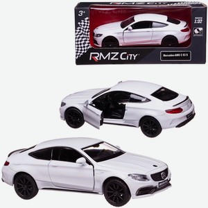 Легковой автомобиль Uni-Fortune «RMZ City Mercedes-Benz C63 S AMG Coupe» металлический 1:32, белый