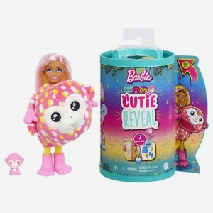 Кукла Barbie Челси «Cutie Reveal Обезьянка»