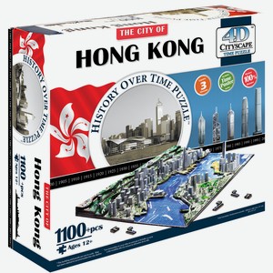 Пазл 4D Cityscape «Гонконг» 1000 дет. объемный