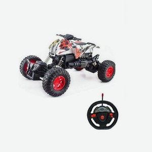 Радиоуправляемый автомобиль-квадроцикл 2 в 1 Sind Toys 1:18, красный