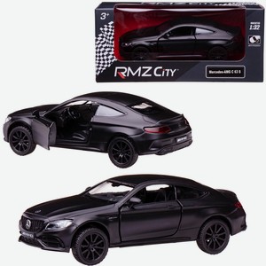 Легковой автомобиль Uni-Fortune «RMZ City Mercedes-Benz C63 S AMG Coupe» металлический 1:32, черный