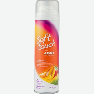 Гель для бритья женский Soft touch Arko Тропическая свежесть, 200 мл