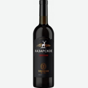 Вино Цимлянское Саперави 0,75л кр.сух.