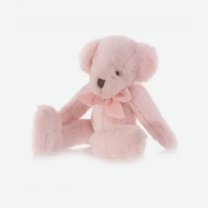 Мягкая игрушка Gulliver Мишка розовый с бантом 28 см