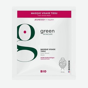 GREEN SKINCARE Разглаживающая органическая экспресс - маска против морщин Plus