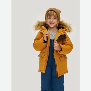 Куртка зимняя для мальчика Hola, медовый (98)