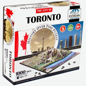 Пазл 4D Cityscape «Торонто» 1000 дет. объемный