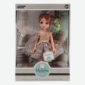 Кукла Emily Мулиша с подарком коллекция «Ванильное небо» 33 см