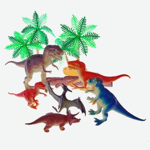 Игровой набор 1Toy «В мире животных» Динозавры с аксессуарами в ассортименте