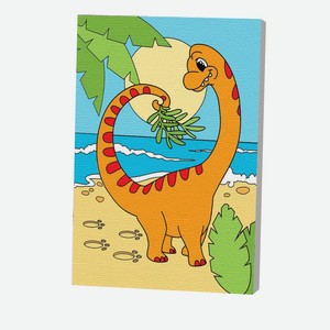 Картина по номерам Школа талантов «Динозаврик»