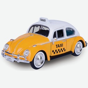 Машинка коллекционная Motormax Volkswagen Beetle Taxi Motormax 1:24