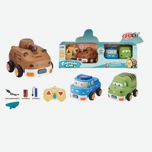 Игровой набор Cartoon Car Забавные машинки, радиоуправляемые
