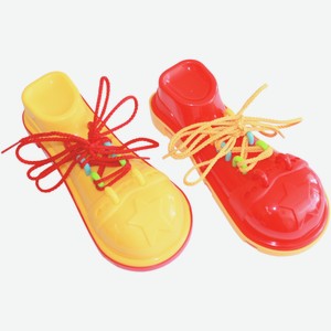 Игра-шнуровка Пластмастер «Клоунский ботинок» в ассортименте