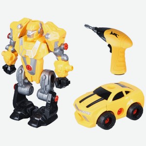 Игровой набор Urban Units «Робот-машина», желтый
