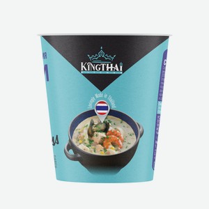 Крем-суп быстрого приготовления Kingthai Kitchen со вкусом морепродуктов, 30г Россия