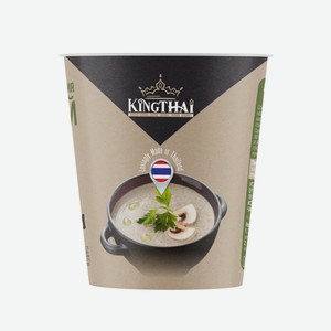 Крем-суп быстрого приготовления Kingthai Kitchen грибной, 30г Россия
