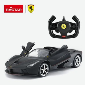 Радиоуправляемый автомобиль Rastar «Ferrari LaFerrari Aperta» 1:14, черный