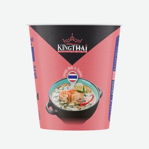 Крем-суп быстрого приготовления Kingthai Kitchen Том ям сливочный, 30г Россия