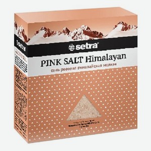 Соль гималайская розовая Setra мелкая 500 г