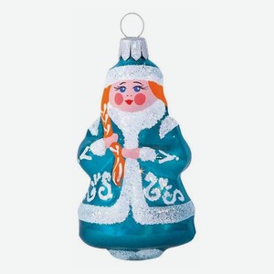 Елочная игрушка Елочка Снегурка-1 разноцветная 7,2 см