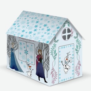 Игрушка домик-раскраска ND Play Disney «Холодное сердце» картонная
