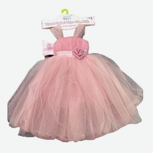 Одежда для куклы Dear Bei 45 см, розовое платье