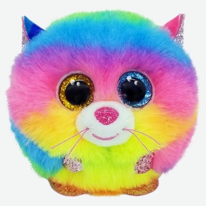 Мягкая игрушка TY «Гизмо радужная кошка» 10 см