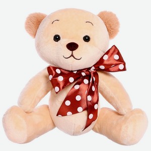 Мягкая игрушка СмолТойс «Медвежонок Антоша» , бежевый, 30 см