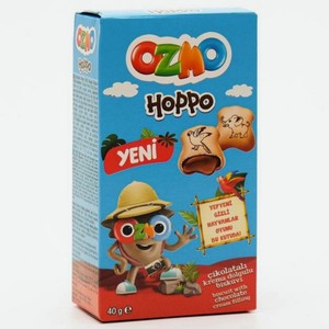 Печенье Ozmo hoppo Chocolate с шоколадной начинкой 40 г
