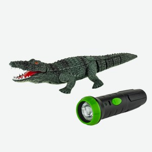 Робот на ИК управлении 1Toy «Крокодил» со звуком и светом