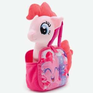 Мягкая игрушка My Little Pony «Пинки Пай» пони в плюшевой сумочке 25 см