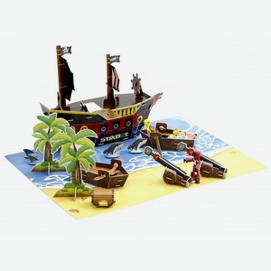 Игровой набор Stikbot «Пиратский корабль»