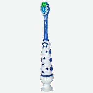 Зубная щётка Longa Vita мигающая с присоской с 5 лет в ассортименте