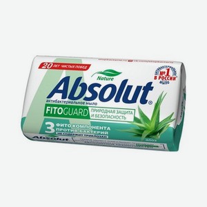 Антибактериальное мыло Absolut Nature   алоэ   90г
