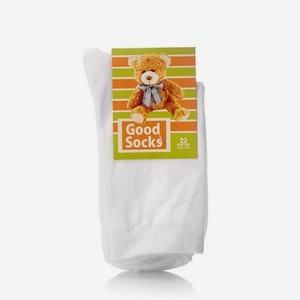 Трикотажные носки Good Socks детские , белые р.22