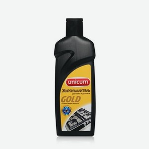 Чистящее средство для плит и микроволновых печей Unicum Gold Series Жироудалитель   Мгновенное действие   380мл