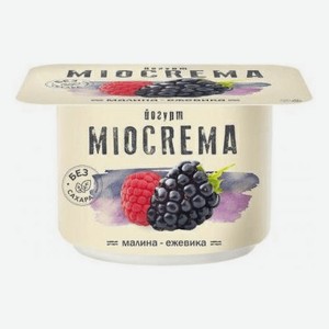 Йогурт Miocrema густой малина-ежевика, 2.5%, 125 г