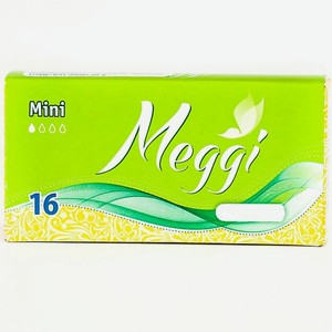 MEGGI Тампоны гигиенические  Meggi  Mini 16