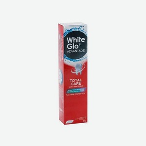 WHITE GLO Зубная паста отбеливающая Тотальная защита